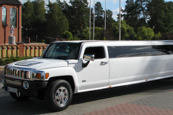 Coalville White Hummer Limo
